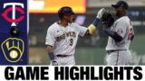 Twins vs. Brewers Game Highlights (4/3/21) | MLB Highlights
