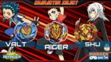 Valkyrie vs Achilles vs Spriggan – Beyblade Burst Turbo [Anime/Video Game STYLE]