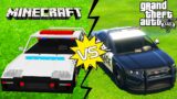 [Video Games Comparison] GTA 5 VS Minecraft – Police Cars Comparison