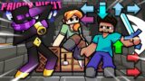What If Minecraft Was In Friday Night Funkin'?
