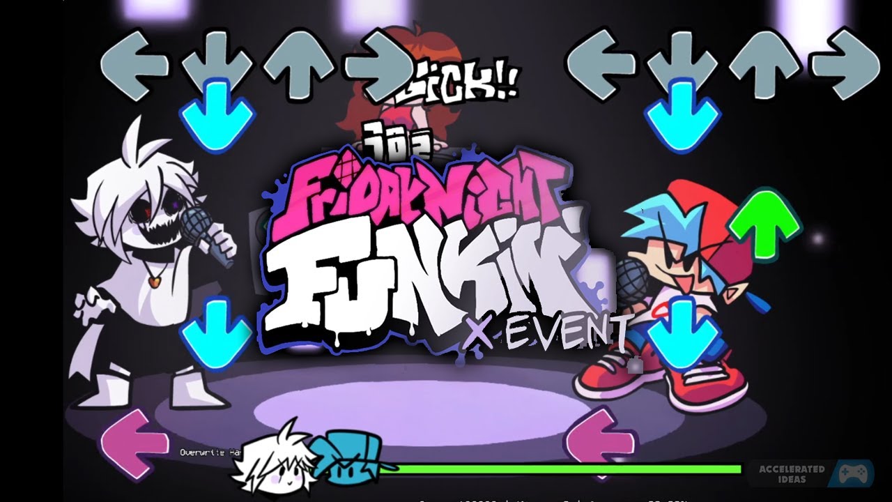 X Event Friday Night Funkin' (FNF Mod Showcase) - Game videos