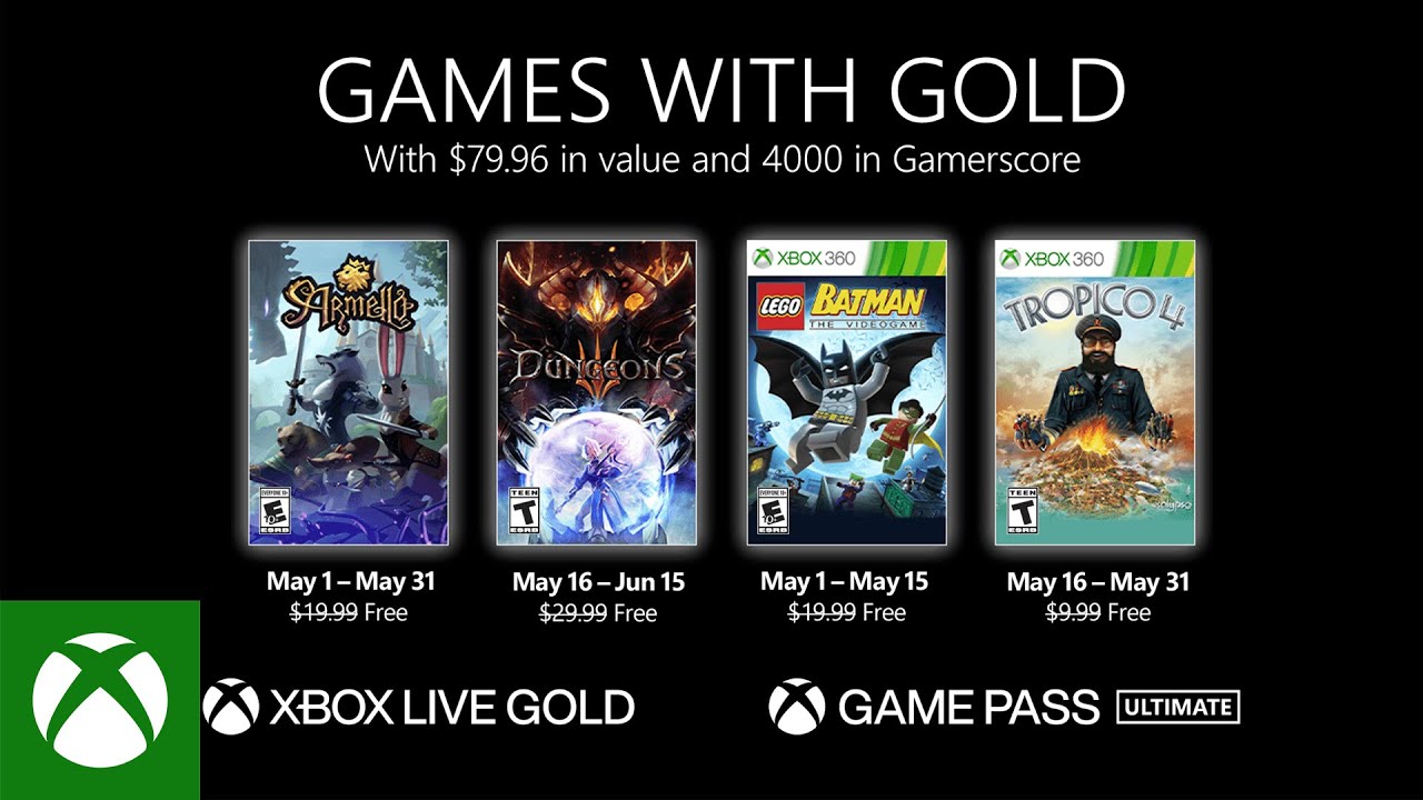 Games With Gold Microsoft Store