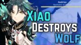 Xiao destroys Wolf – Genshin Impact