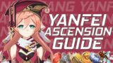 Yanfei Level and Talent Ascension Guide | GENSHIN IMPACT