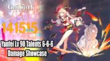 Yanfei Lv 90 Talents 6-6-6 Damage Showcase – Artifacts & Team Build Genshin Impact