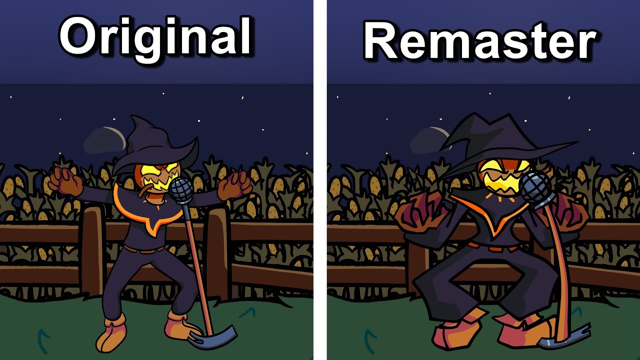 Zardy Original VS Remaster Friday Night Funkin' Game videos