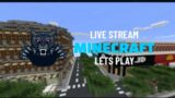 building minecraft city lets play livestream n.o 1