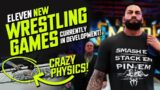11 New Wrestling Games Currently In Development! (WWE 2K22, AEW Games & More)