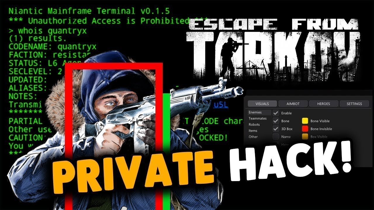escape from tarkov hacks