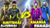 AmitBhai & AjjuBhai VS Xmania & Pahadi || Clash Squad Free Fire || Desi Gamers