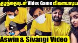 Ashwin & Sivaangi Playing Video Game With Children || Ashwin Sivaangi Latest Video