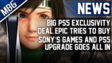 Big PS5 Exclusivity Deal Revealed, Epic Tries To Buy Sony's Games, Another PS5 Enhancement Goes Big