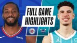 CLIPPERS at HORNETS | FULL GAME HIGHLIGHTS | May 13, 2021