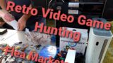 Can't Believe I Almost Missed this!! Live Retro Video Game Hunting Flea Market Finds!