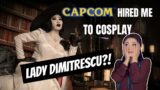 Cosplaying Lady Dimitrescu from Resident Evil Village… for Capcom!