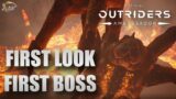 EARLY ACCESS OUTRIDERS FIRST BOSS!!!