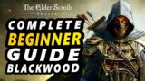 ESO – Complete Beginner Guide – Blackwood Edition 2021