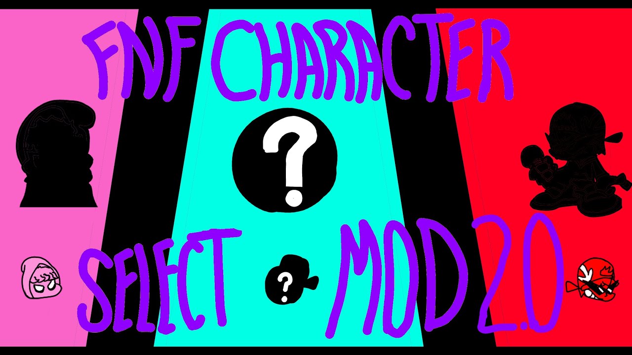 FNF Character Select Mod 2.0 with new characters (John's Comics edition ...