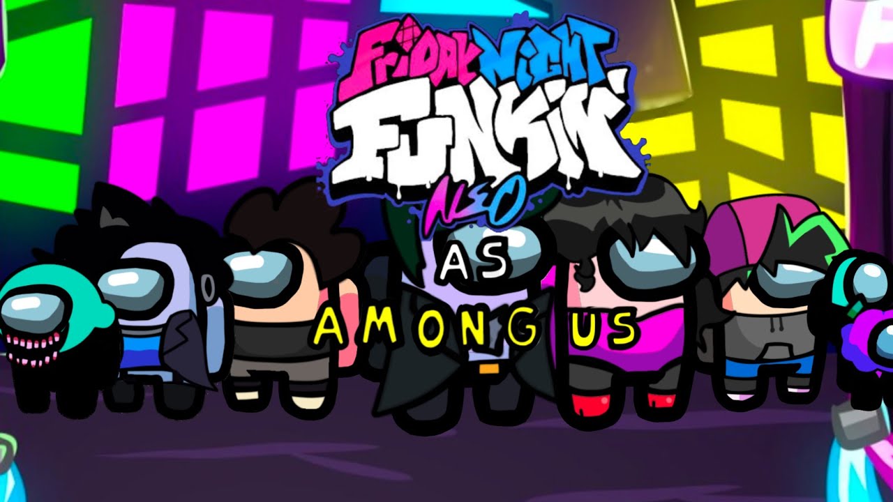 Амонг ас фнф v4. FNF амонг АС. FBNEO игры. Among us FNF Mod.