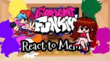 FNF React to Memes||Gacha Club|| Friday Night Funkin'.