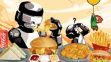 FRIDAY NIGHT FUNKIN' Tankman vs Fast food Mukbang – FNF ANIMATION MUKBANG