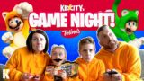 Family Game Night Premiere Event! Let's play Super Mario 3D World + Bowser's Fury (with Totino's!)