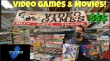 Flea Market Hunting for Video Games & Movies | Statues + Thrift store finds & DOLLER TREE MOVIES?!