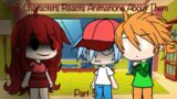 FnF Characters Reacts Animations About Them || Part 5 || Gacha Lovely ||