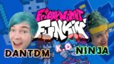 Friday Night Funkin  DanTDM VS Ninja FNF MOD