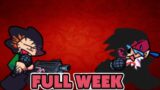 Friday Night Funkin Evil mod Boyfriend Vs Pico Full Week
