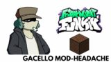 Friday Night Funkin' Smoke 'Em Out Struggle(VS Garcello Mod) – Headache [Minecraft Note Block Cover]