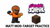 Friday Night Funkin' VS Matt – Target Practice [Minecraft Note Block Cover]