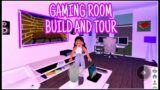 GAMING ROOM/VIDEO GAME ROOM BUILD AND DECORATION IDEAS IN BLOXBURG/ROBLOX