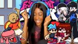 GIRLFRIEND IS SINGING WITH US??! AND POMPOM IS BACK!! | Friday Night Funkin [vs Pompom, vs CJ]
