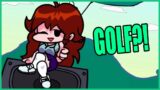 GOLF IN FNF?! (Friday Night Funkin Golf Minigame Ft. Miku Mod)