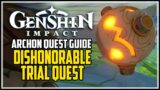 Genshin Impact Dishonorable Trial Quest