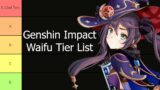 Genshin Impact Waifu Tier List ft. Jeikage