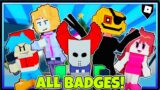 HOW TO GET ALL 5 BADGES in one of many FNF roleplay's  | ROBLOX