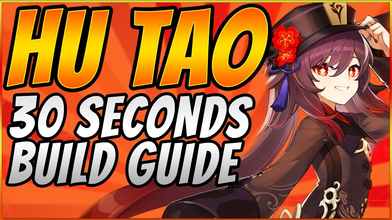 HU TAO BURST DPS CARRY SECONDS CHARACTER BUILD GUIDE GENSHIN IMPACT Shorts Game Videos