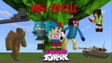 How to Kill Friday Night Funkin [FNF] in Minecraft PE