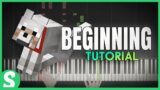 How to play "BEGINNING" from Minecraft | Smart Game Piano | Video Game Music