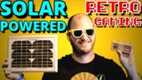 How to play retro video games on solar power!