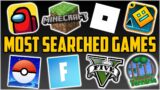 I Found The Most Searched Video Games On Google