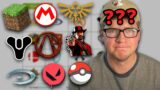 I tried guessing video game logos…
