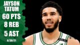 Jayson Tatum ties Larry Bird’s single-game franchise record with 60-point game | NBA on ESPN