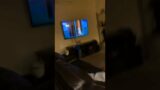 Kid Tries to Play Video Game with Real Bat