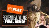 Let's Play Resident Evil Village PS5 Extended Demo – RESIDENT EVIL VILLAGE DEMO GAMEPLAY REACTION