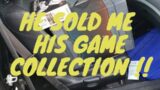 Live Video Game Hunting: He sold me his whole video game collection!!