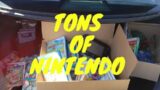 Live Video Game Hunting: Tons of Nintendo!!!