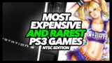 Most Expensive And Rarest PS3 Games